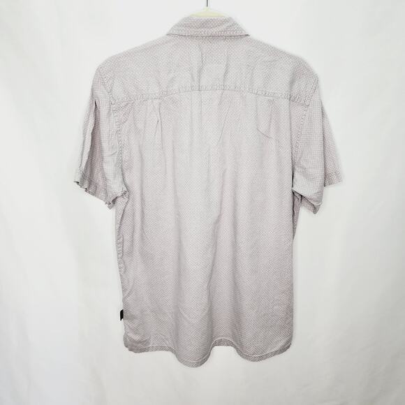 Patagonia Gray Short Sleeve Button Front Men's Shirt Size Medium Style  53139 SP - Picture 10 of 12